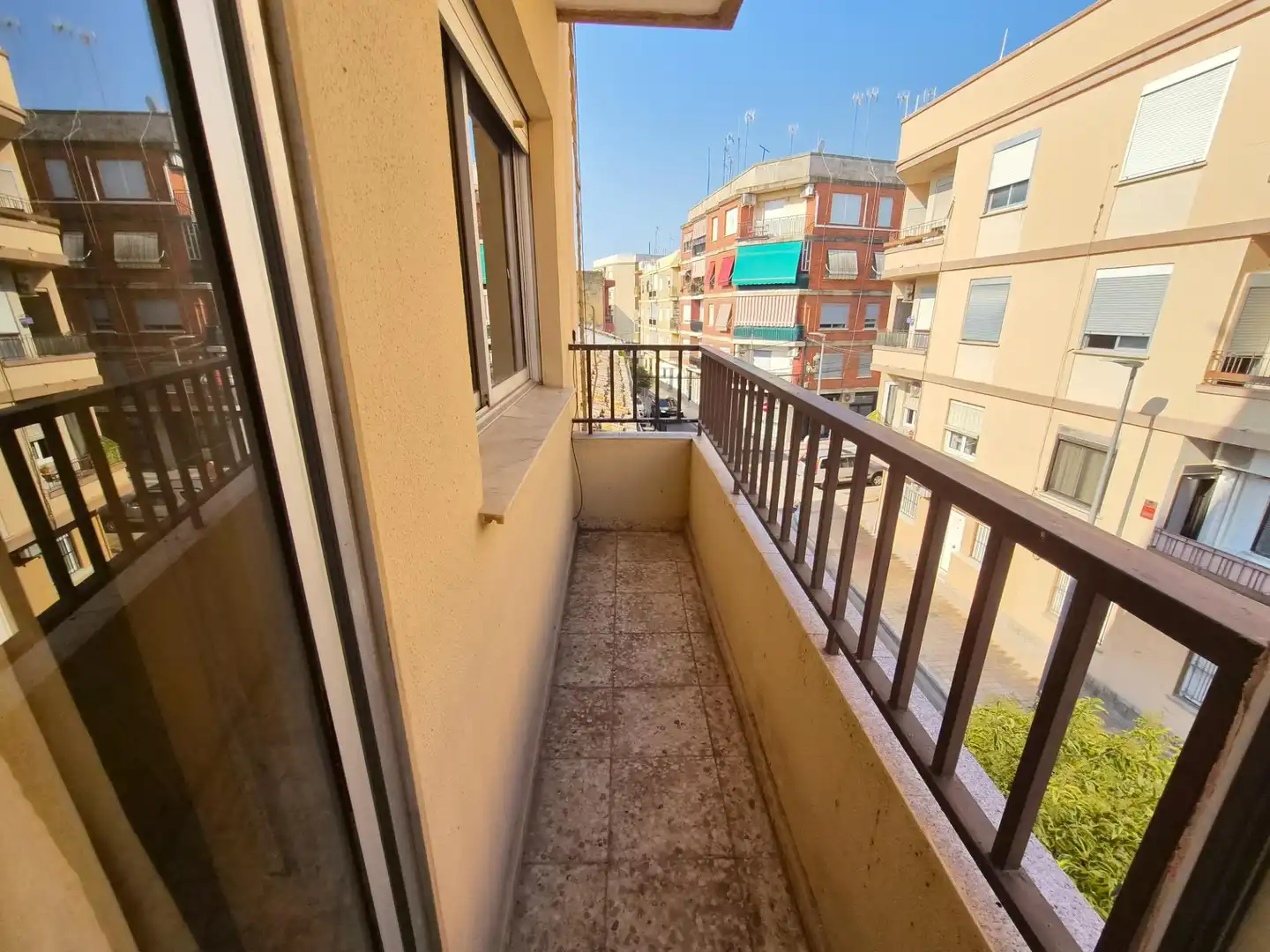 Terrasse von Wohnung zur Miete in Moncada mit Möbliert und Balkon