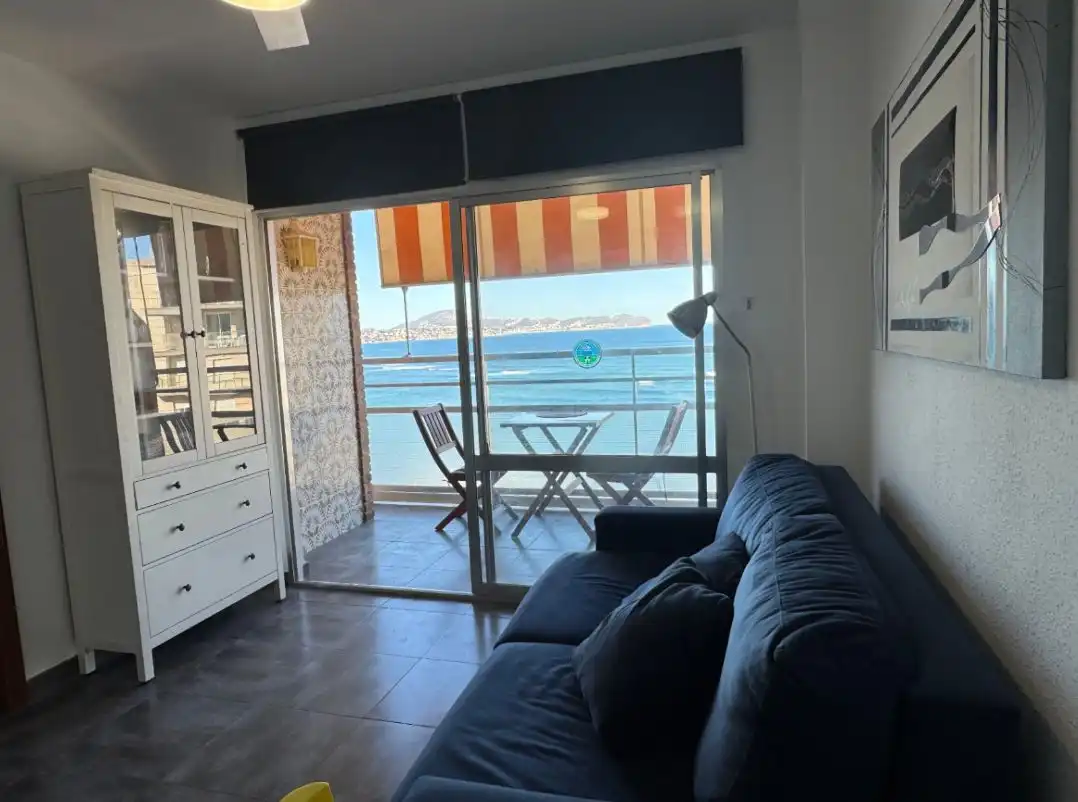 Sala d'estar de Apartament en venda en Calpe / Calp