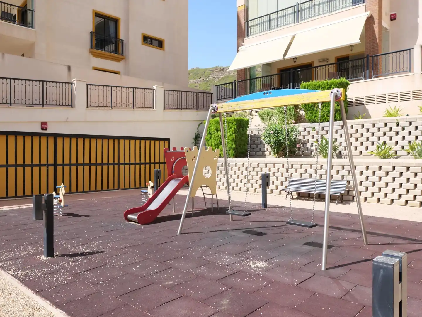 Terraza de Apartamento en venta en Guardamar del Segura con Aire acondicionado, Jardín privado y Terraza