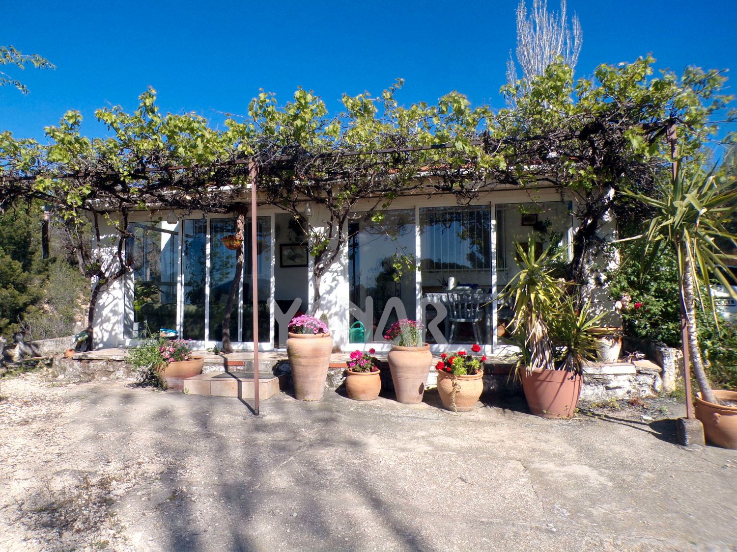 Außenansicht von Country house zum verkauf in Ibi mit Privatgarten