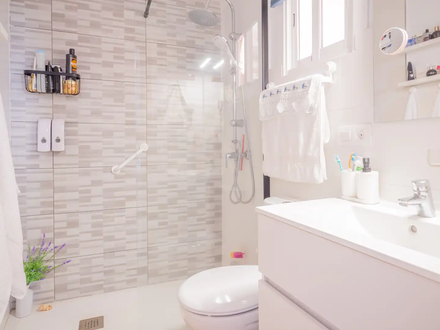 Badezimmer von Wohnung zum Verkauf in Teror mit Möbliert und Balkon