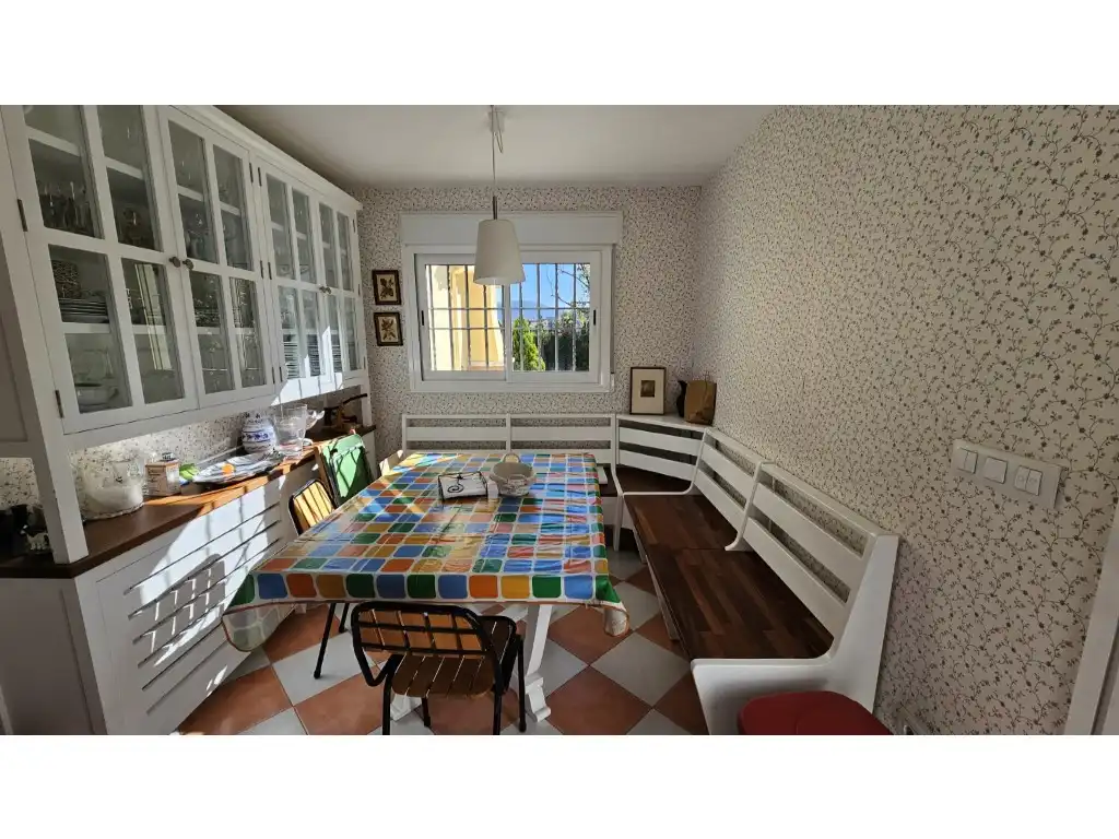 Dining room of Houses for sale in San Lorenzo de El Escorial