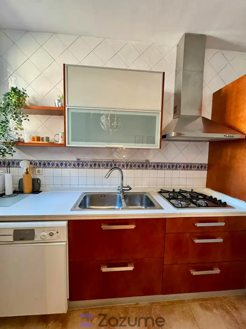 Cuina de Apartament de lloguer en Granada amb Aire condicionat, Calefacció i Parquet