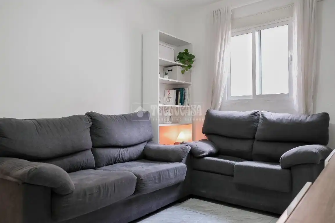 Sala de estar de Piso en venta en Madrid