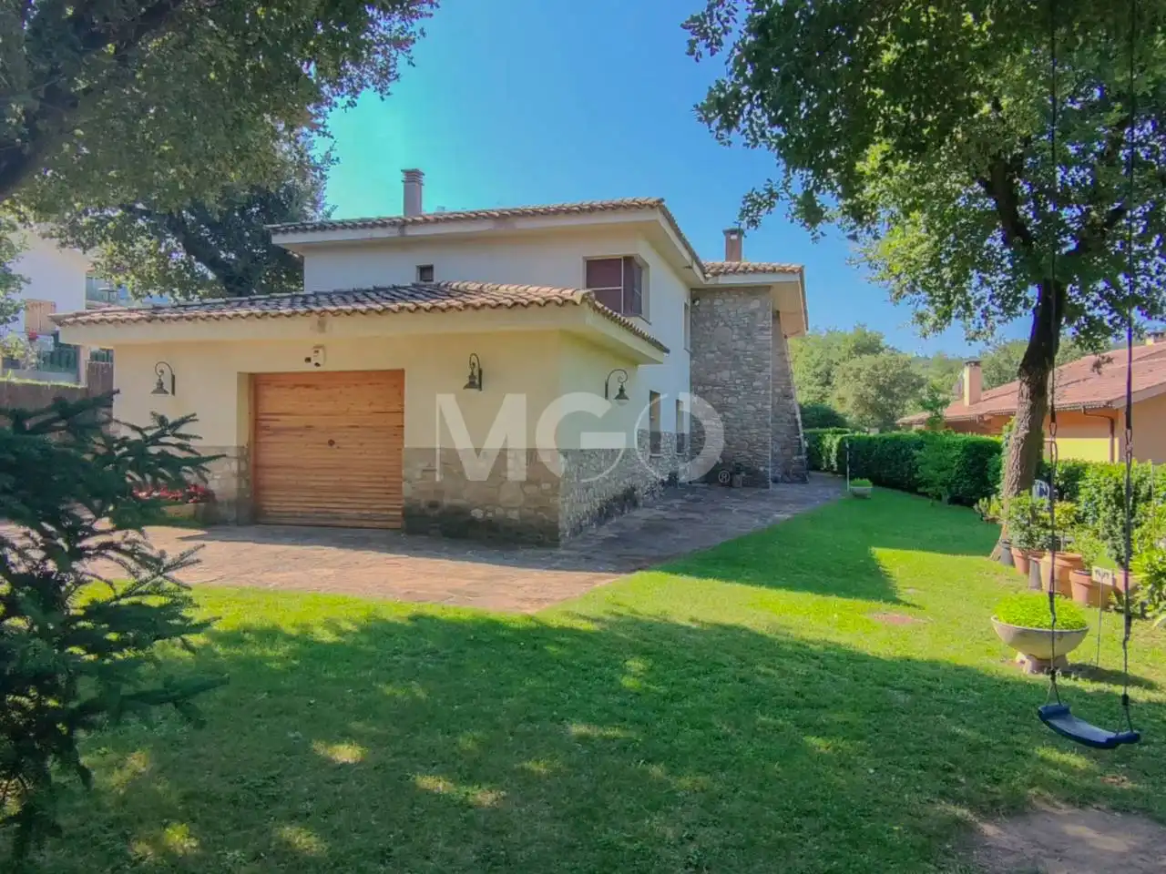 Jardí de Casa o xalet en venda en Tavèrnoles amb Calefacció, Jardí privat i Parquet