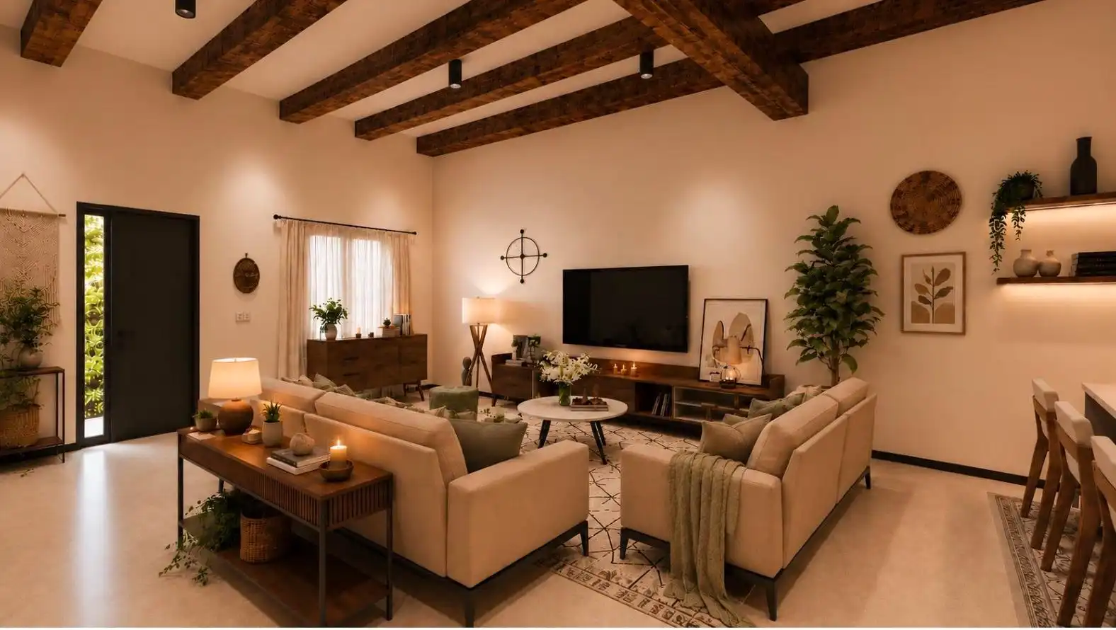 Sala d'estar de Casa o xalet en venda en Rafelbuñol / Rafelbunyol amb Terrassa