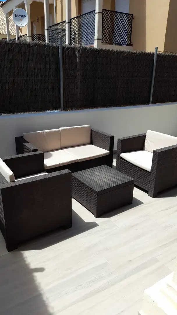 Terrasse von Wohnung zur Miete in Vistahermosa - Fuentebravía