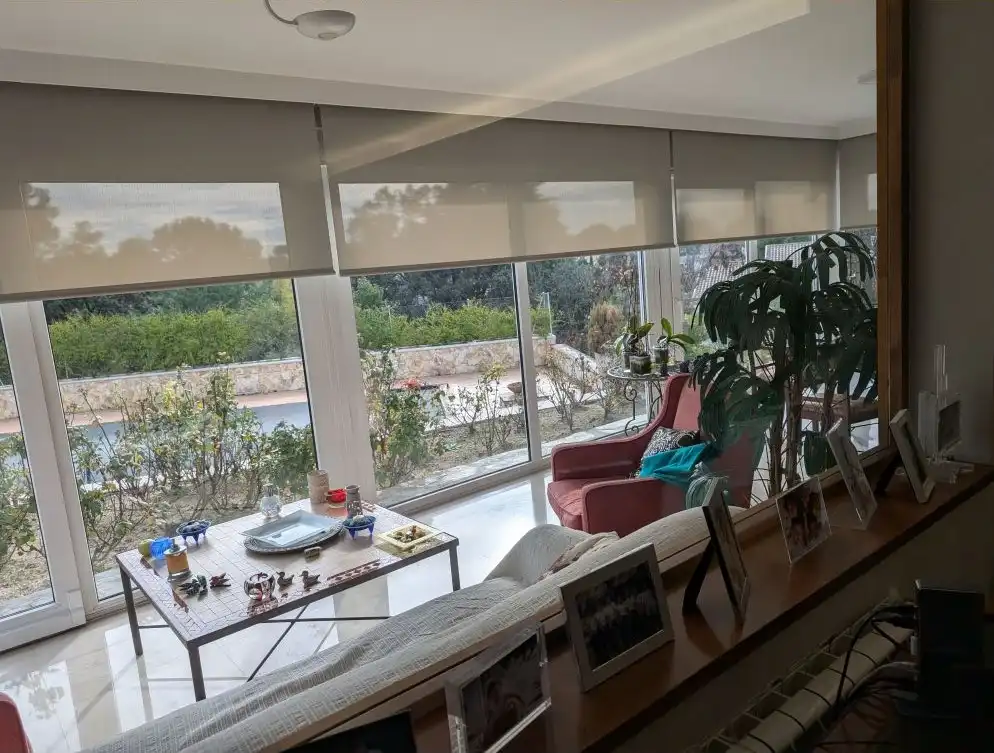 Sala d'estar de Casa o xalet en venda en Pozuelo de Alarcón amb Aire condicionat, Calefacció i Jardí privat
