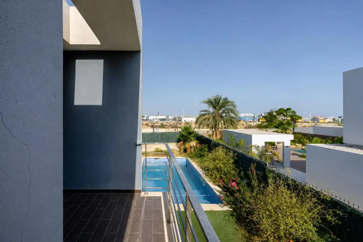 Terrasse von Haus oder Chalet zum Verkauf in Elche / Elx mit Klimaanlage, Heizung und Privatgarten