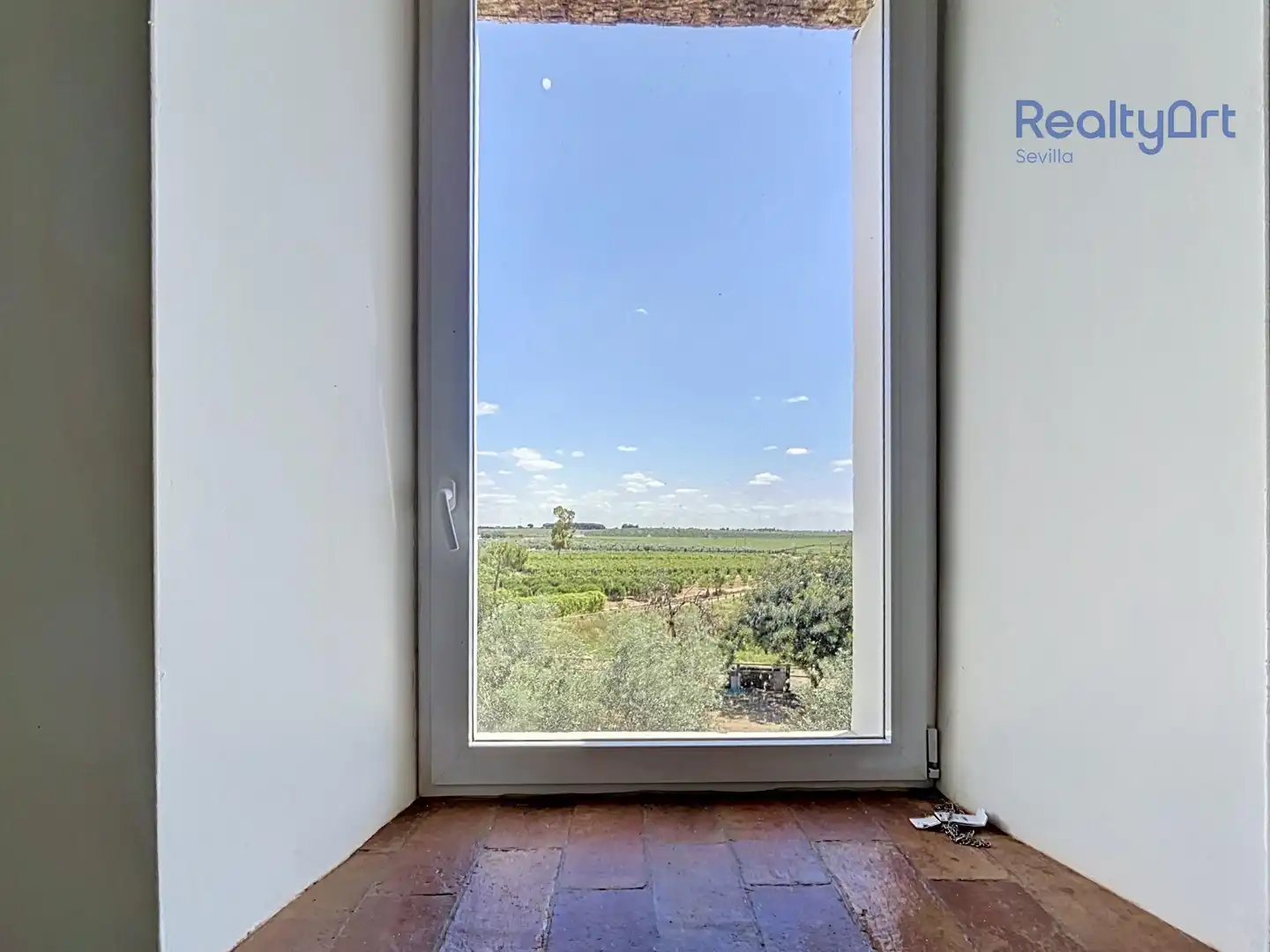 Terraza de Finca rústica en venta en Bollullos de la Mitación con Jardín privado y Piscina
