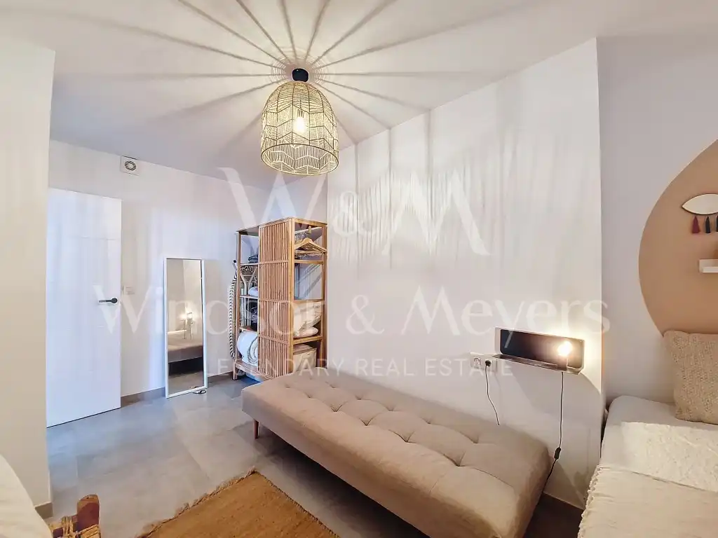 Dormitori de Apartament en venda en Sant Josep de sa Talaia amb Aire condicionat, Piscina i Moblat