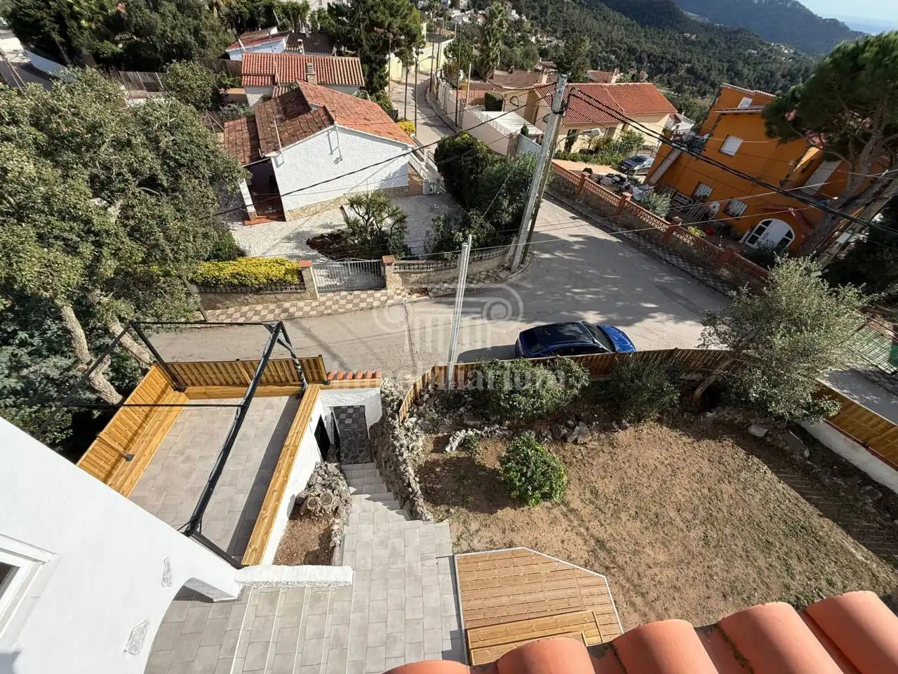 Vista exterior de Casa o chalet en venta en Lloret de Mar con Aire acondicionado, Jardín privado y Parquet