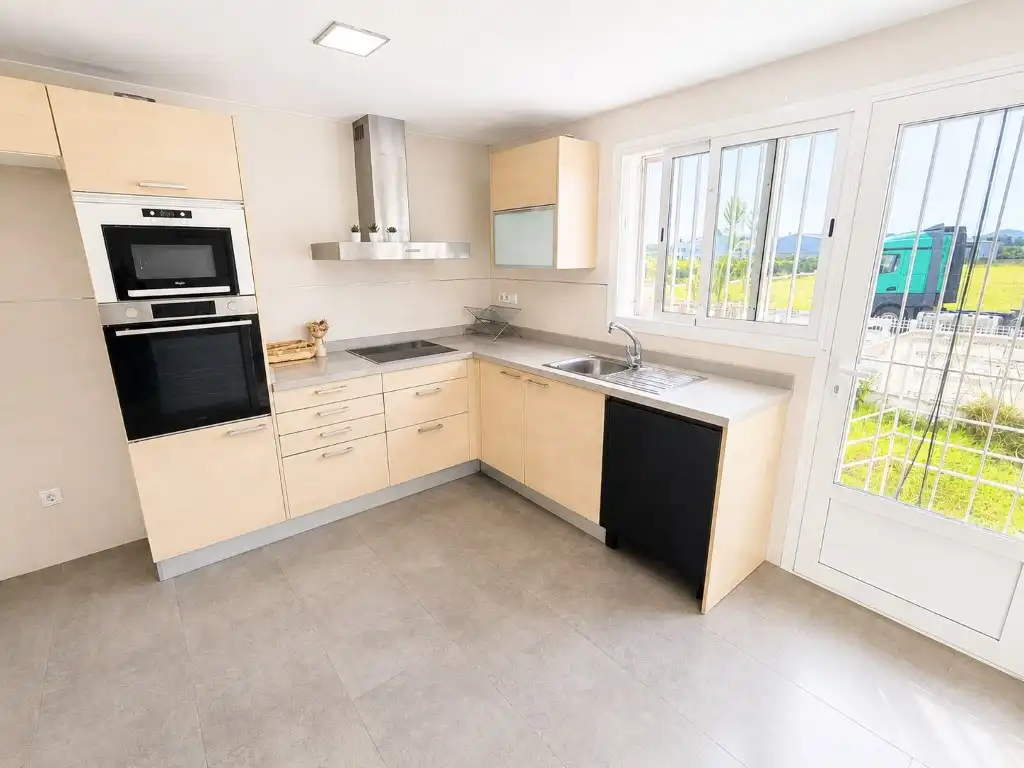 Cocina de Casa adosada en venta en Bellreguard con Terraza