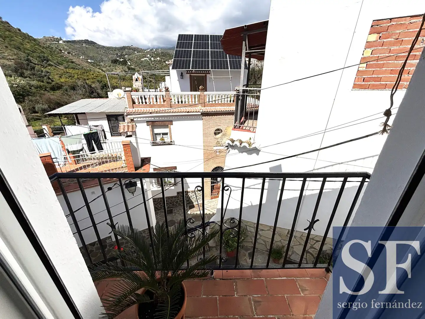 Vista exterior de Casa adosada en venda en Árchez