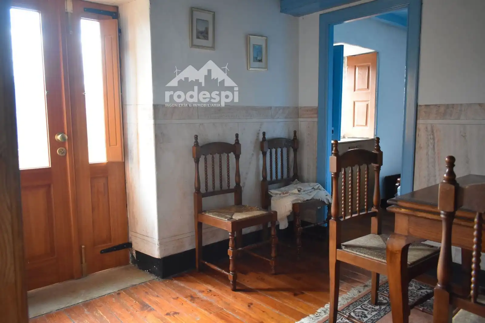 Dining room of Houses for sale in Crecente  with Heating, Terrace and Storage room