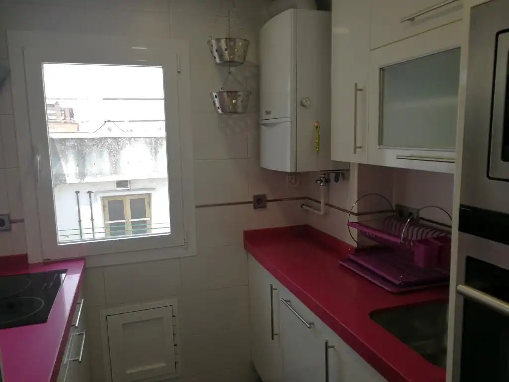 Cocina de Apartamento de alquiler en Madrid