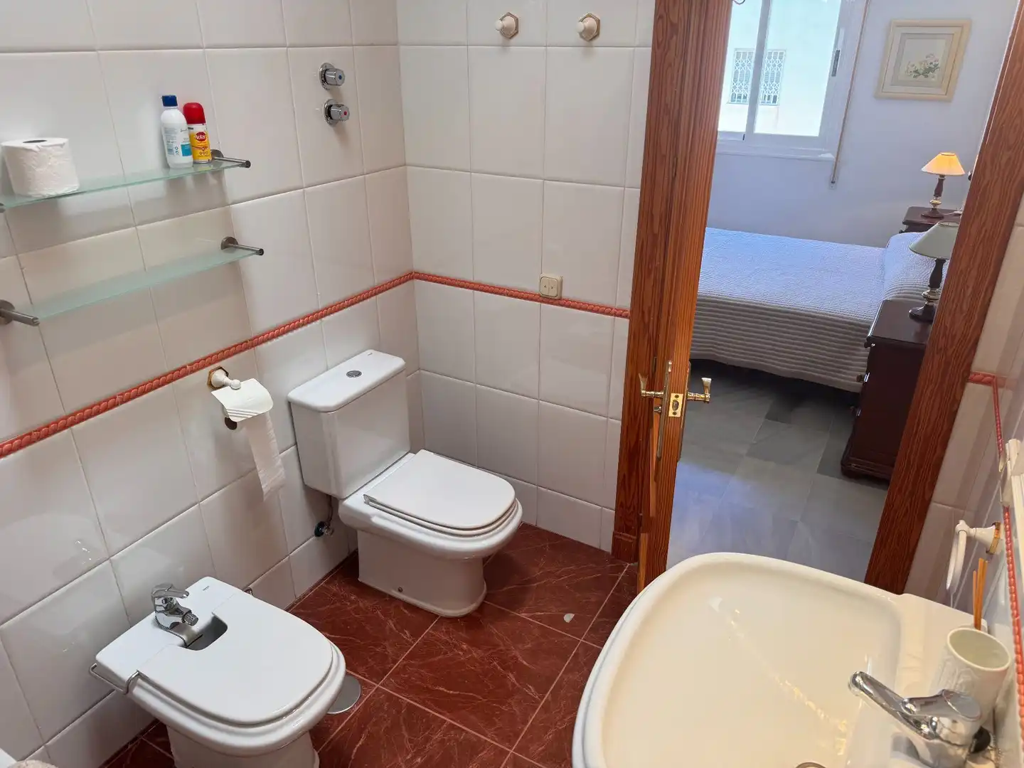 Bany de Casa adosada en venda en Roquetas de Mar amb Aire condicionat, Terrassa i Traster