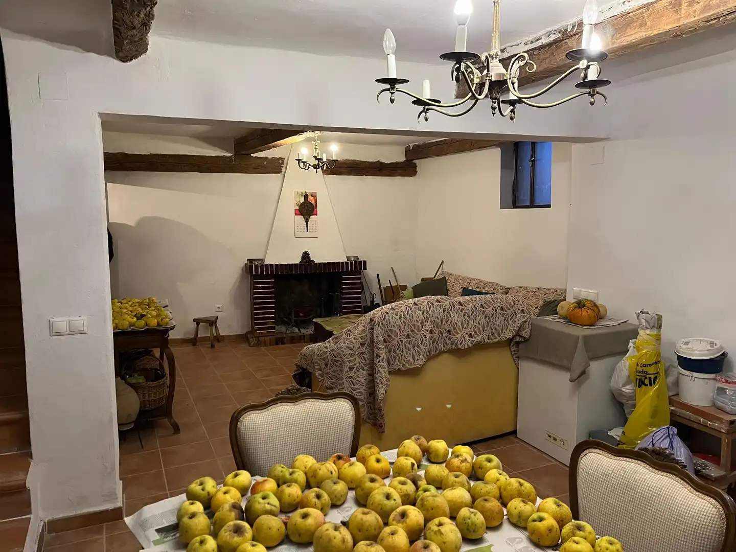 Menjador de Finca rústica en venda en Palomera amb Calefacció