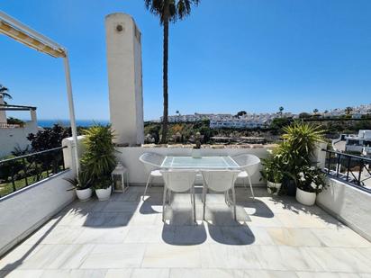 Terrace of Apartment for sale in Mijas  with Air Conditioner, Terrace and Furnished