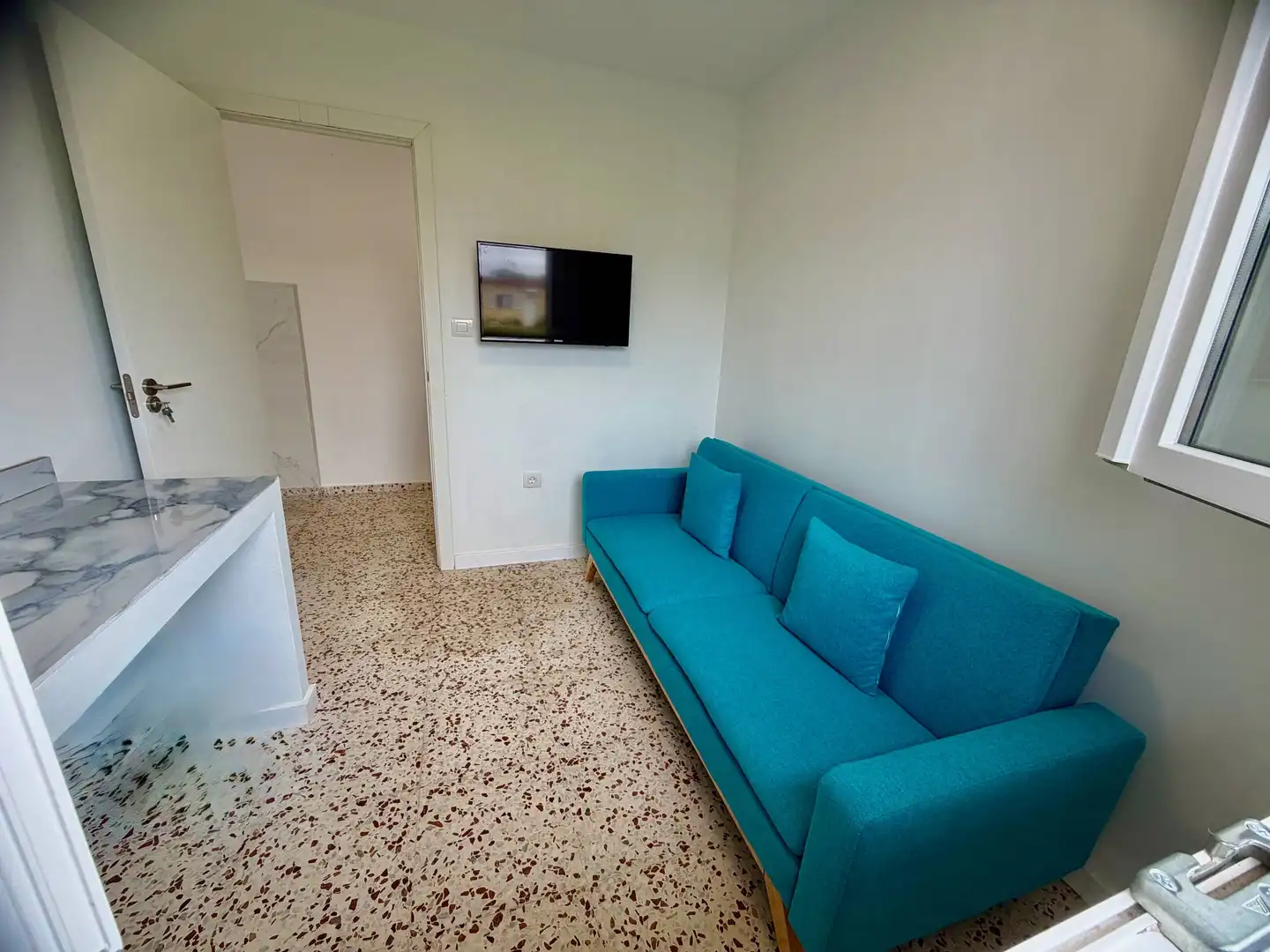 Sala de estar de Casa o chalet de alquiler en Tegueste con Jardín privado y Amueblado