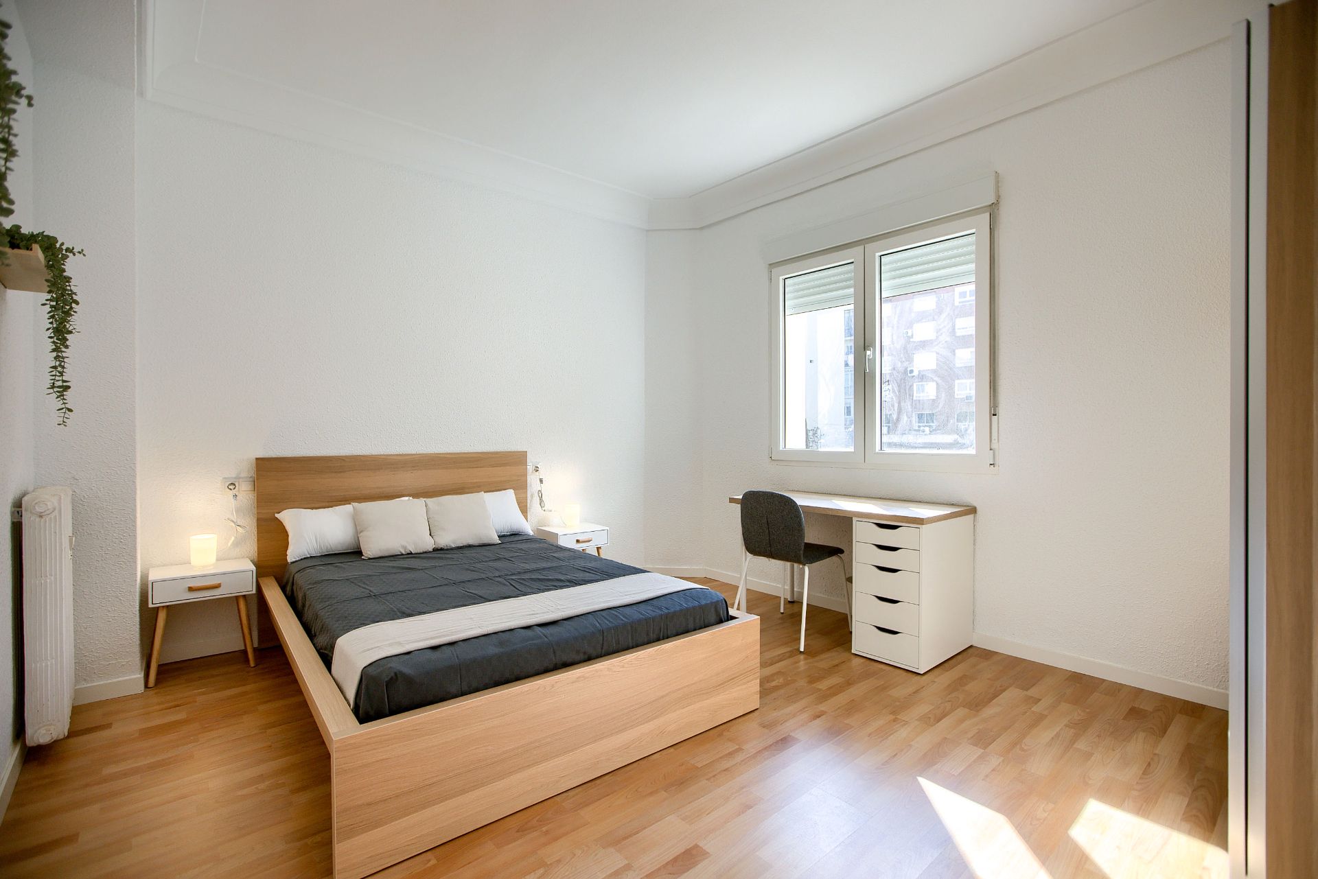 Habitación de Apartamento para compartir en  Madrid Capital con Calefacción, Amueblado y Horno