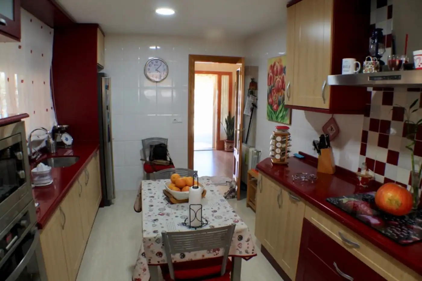 Cuina de Casa o xalet en venda en La Nucia amb Aire condicionat, Calefacció i Terrassa