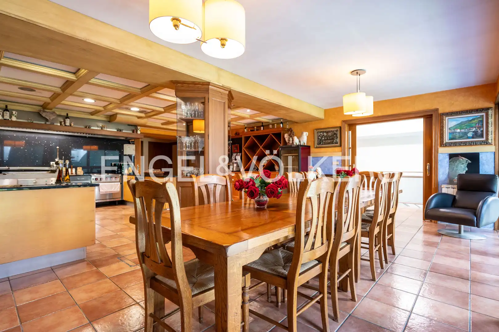 Comedor de Finca rústica en venta en Olaberria con Aire acondicionado, Calefacción y Jardín privado
