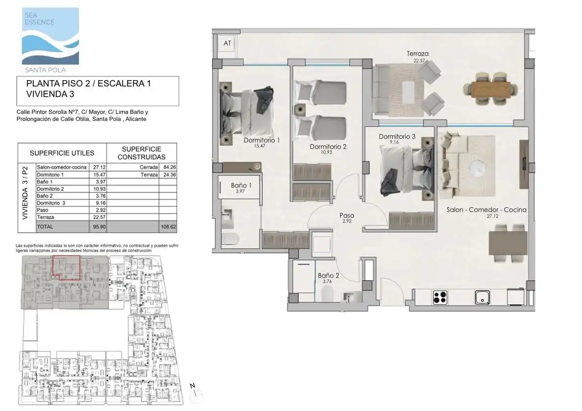 Piso en venta en Pintor Sorolla, Norte