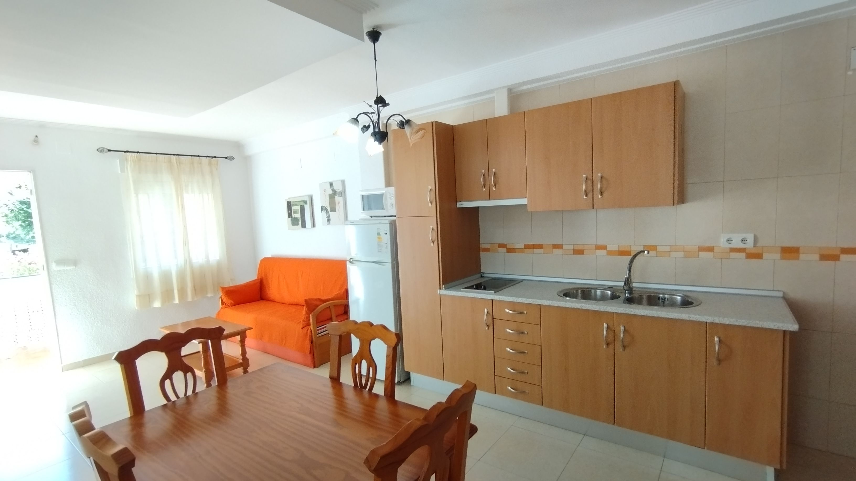 Cocina de Apartamento de alquiler en El Portil con Terraza, Amueblado y Lavadora