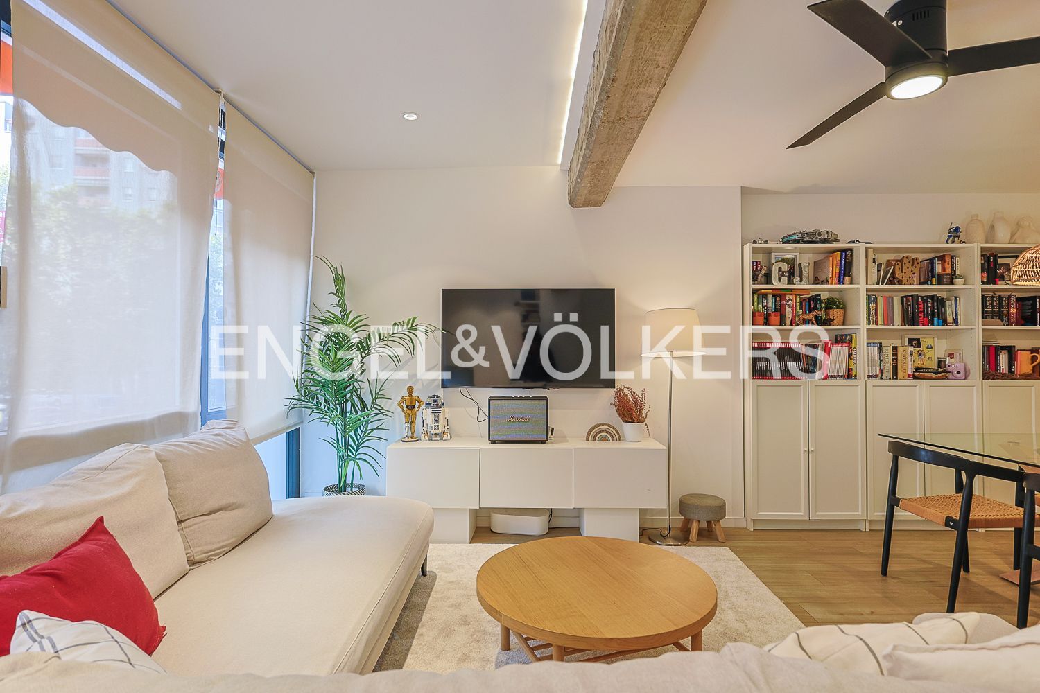 Sala d'estar de Apartament en venda en  Valencia Capital amb Aire condicionat, Calefacció i Terrassa