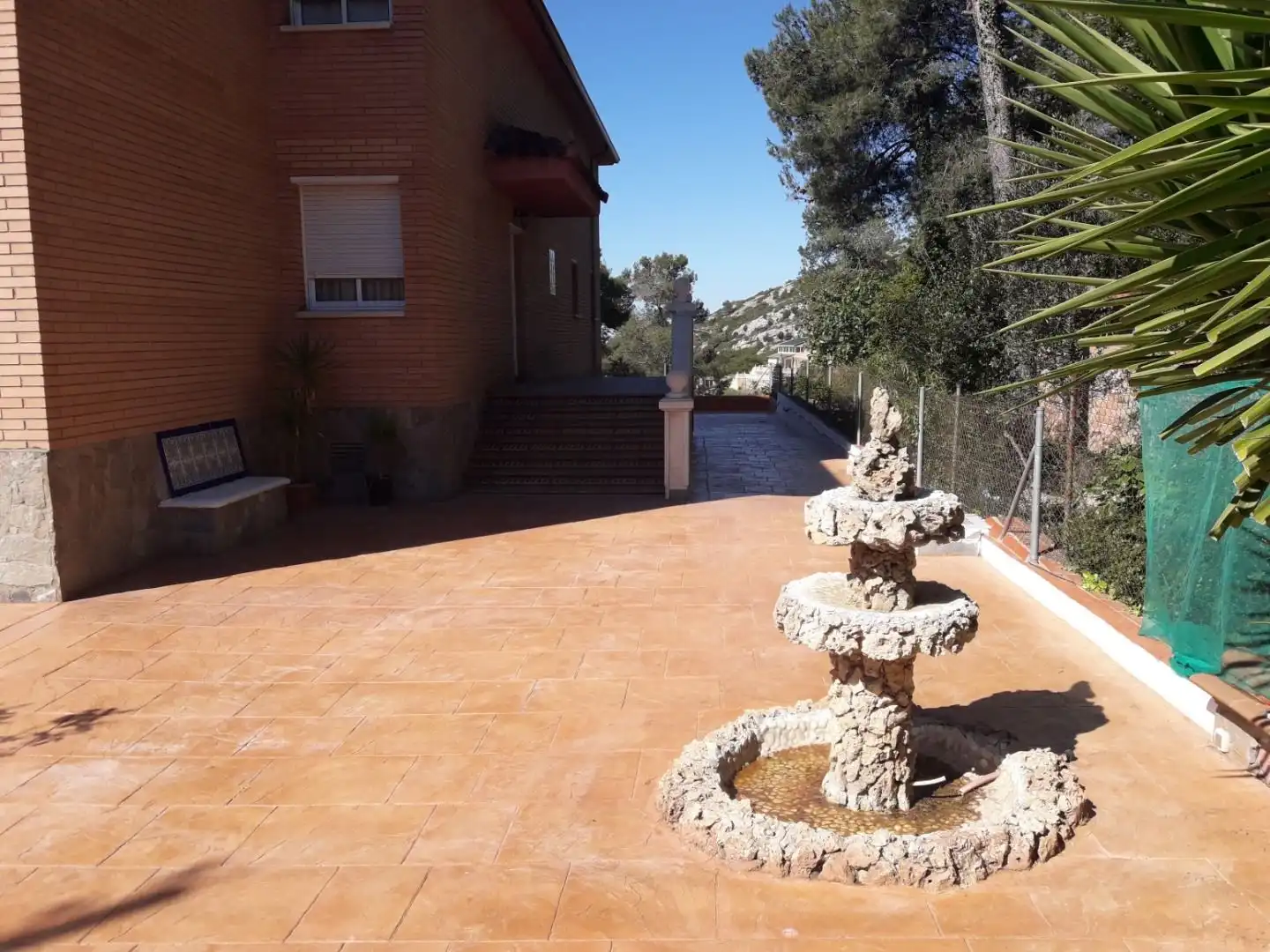 Terraza de Casa o chalet en venta en Olesa de Bonesvalls con Aire acondicionado, Calefacción y Jardín privado