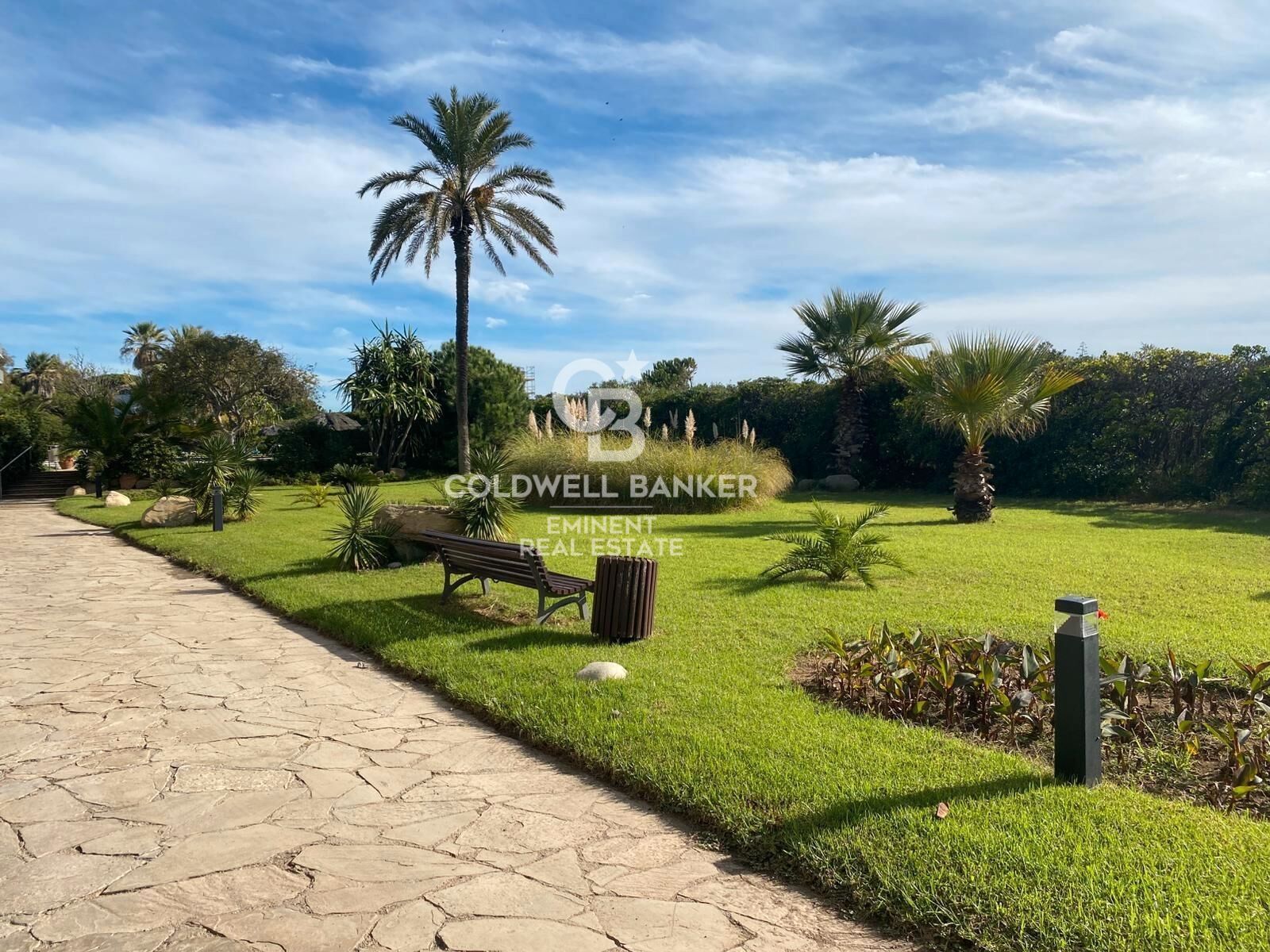 Garden of Flat for sale in Gavà  with Air Conditioner, Heating and Parquet flooring