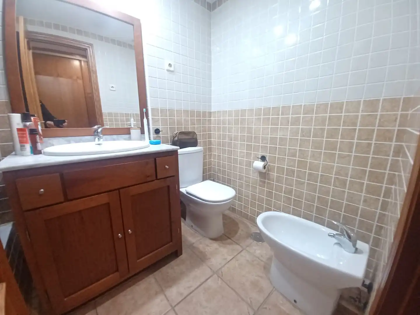 Badezimmer von Wohnungen zum Verkauf in Vera mit Klimaanlage, Heizung und Terrasse