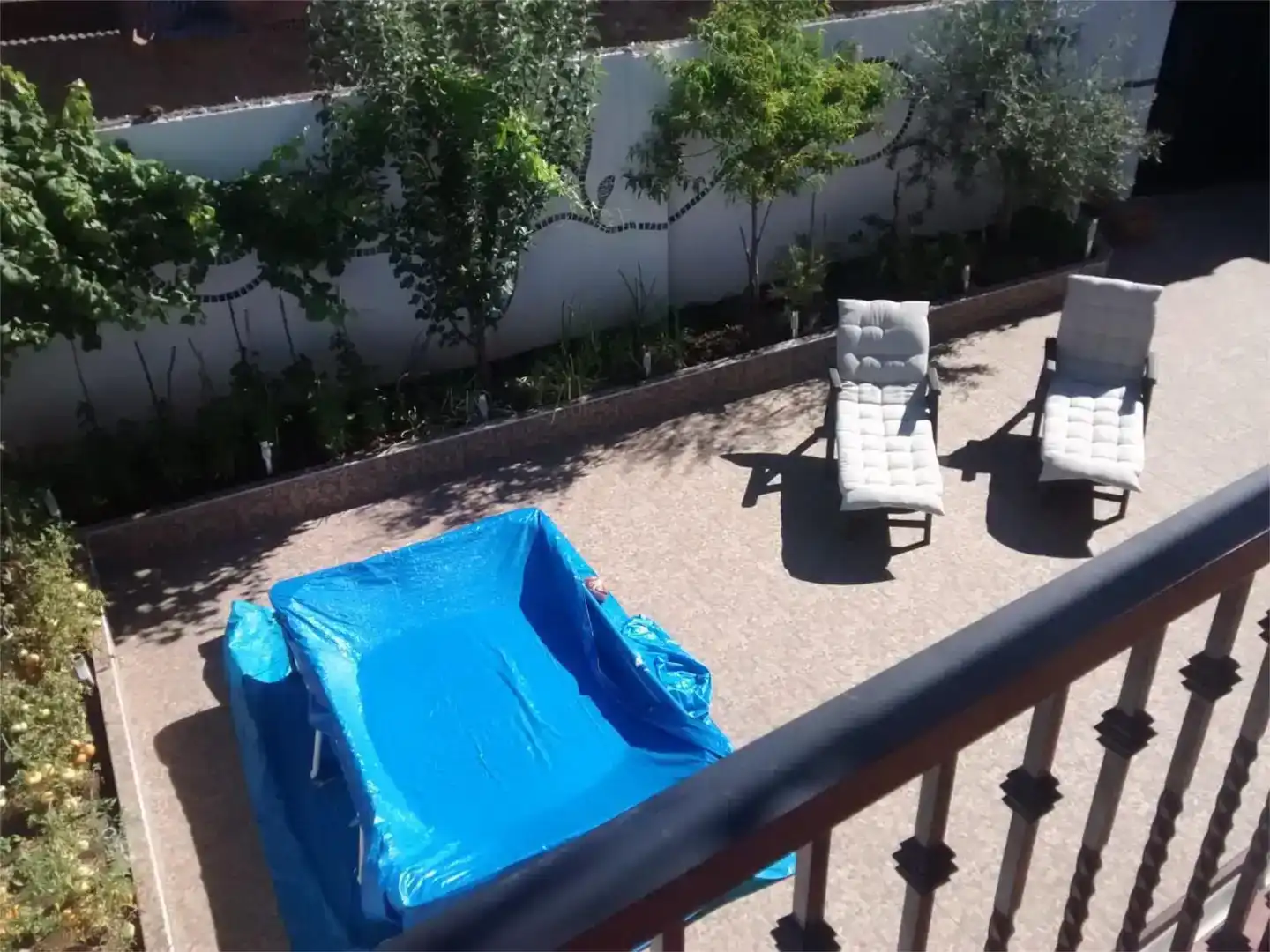 Terraza de Piso en venta en Villa del Campo con Aire acondicionado, Jardín privado y Amueblado