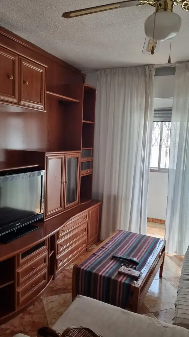 Sala d'estar de Pis de lloguer en Madrid amb Aire condicionat, Calefacció i Parquet