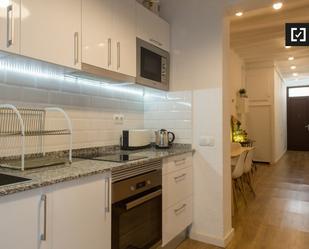 Kitchen of Flat to rent in  Barcelona Capital  with Air Conditioner, Heating and Furnished