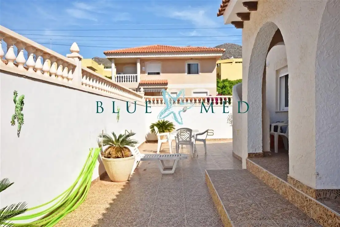 Vista exterior de Casa o chalet en venta en Mazarrón con Aire acondicionado, Calefacción y Terraza