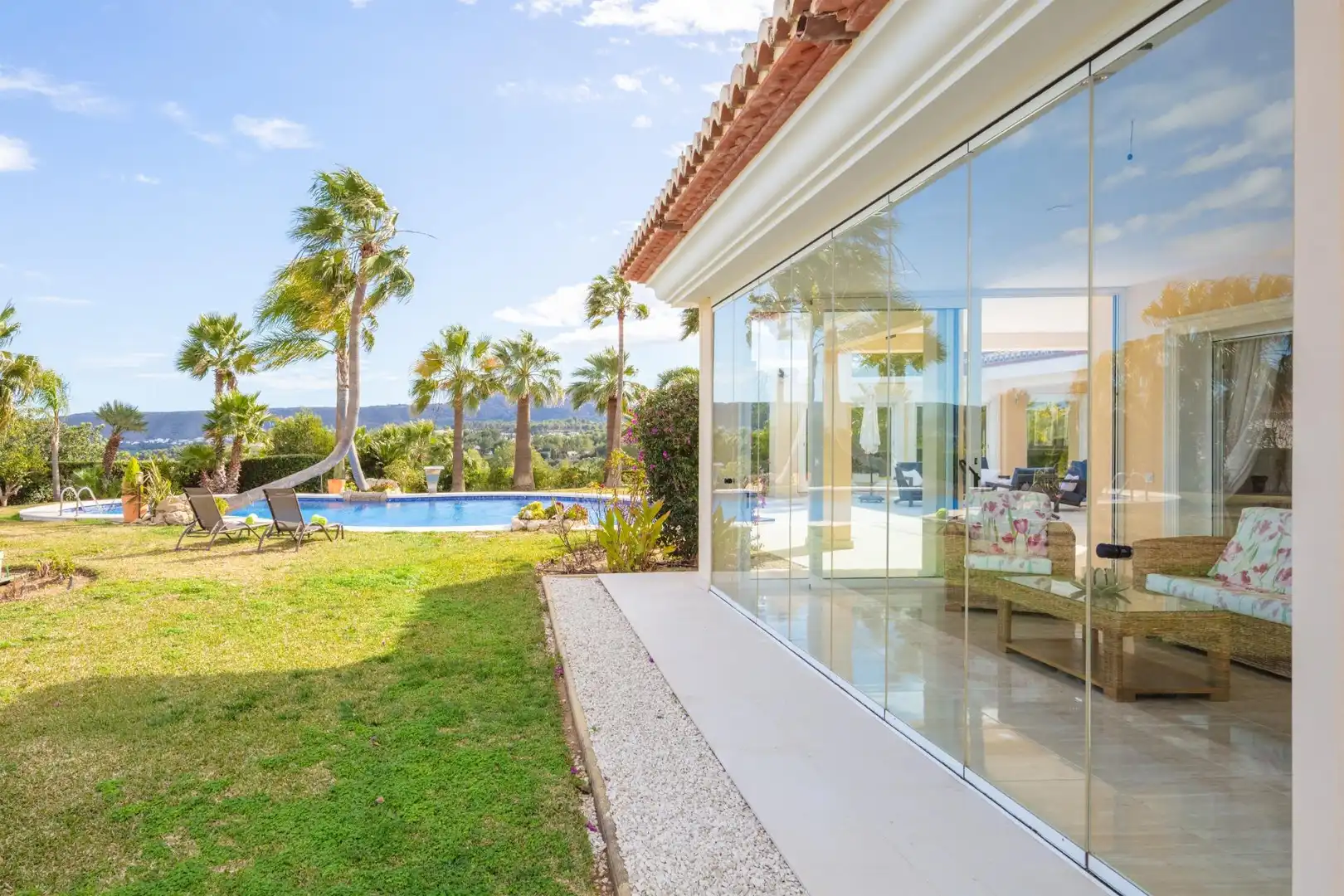 Garden of Houses for sale in Jávea / Xàbia