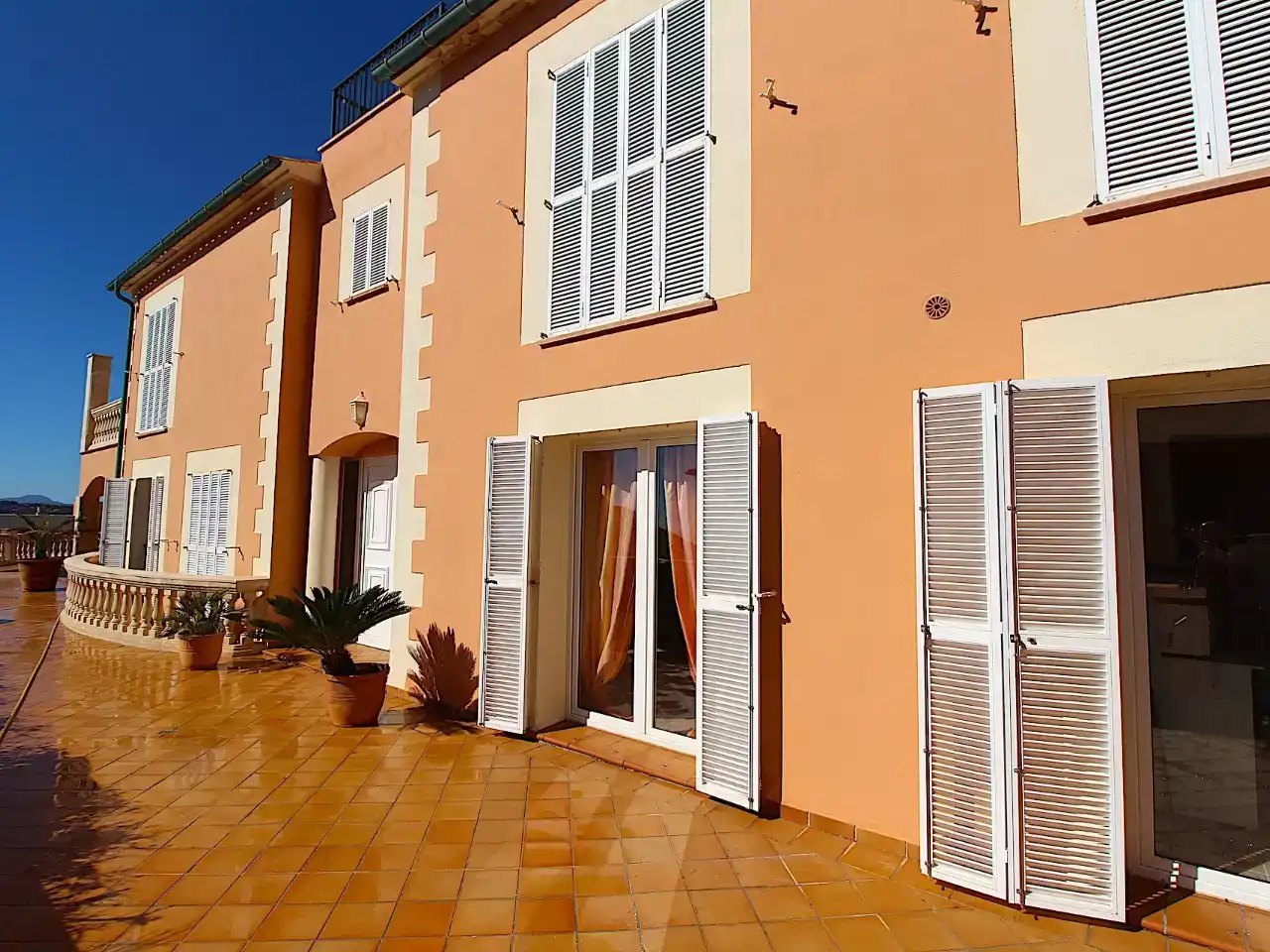 Exterior view of Houses for sale in Capdepera  with Air Conditioner, Swimming Pool and Balcony