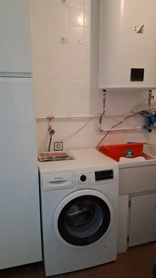 Kitchen of Flat for rent in Vic  with Heating, Private garden and Furnished