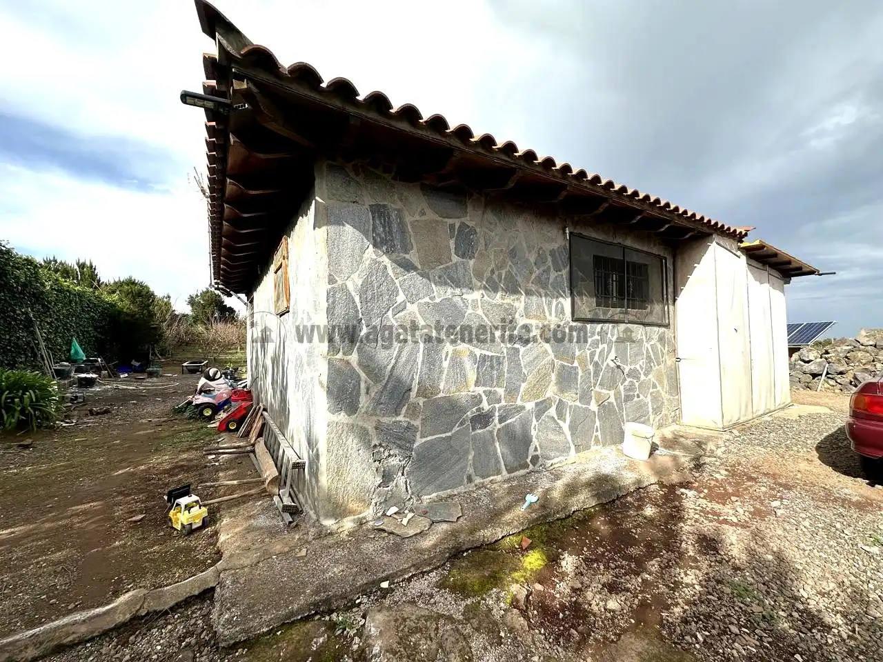 Vista exterior de Finca rústica en venda en El Tanque