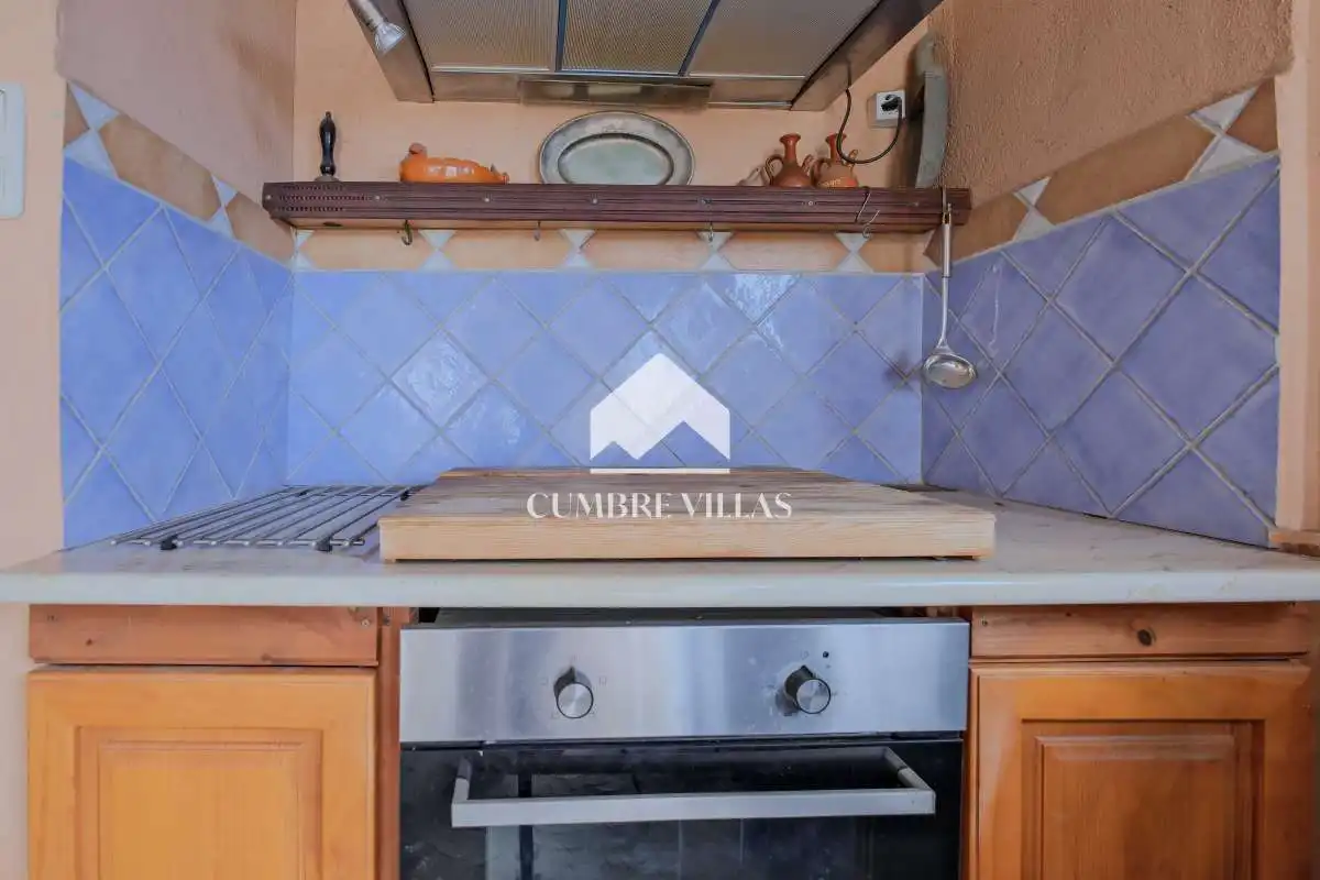 Cocina de Finca rústica en venta en Almuñécar con Jardín privado, Terraza y Trastero
