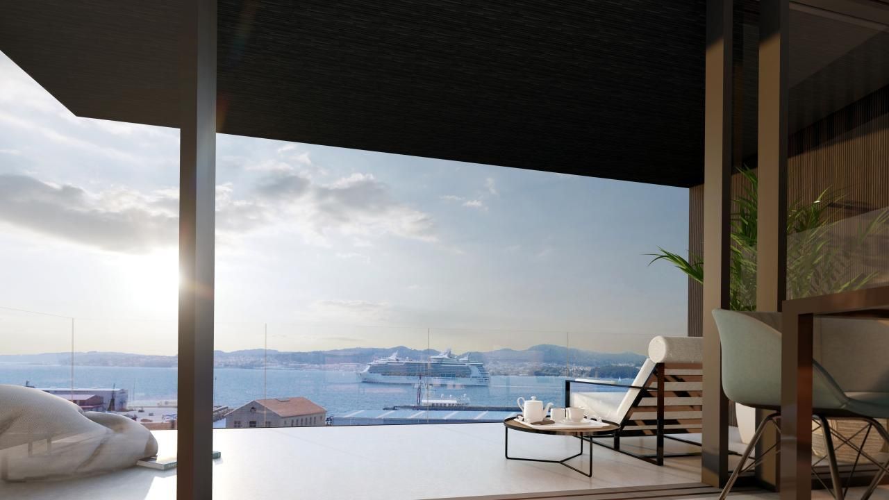 Terrace of Flat for sale in Vigo   with Heating, Terrace and Storage room