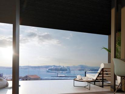 Terrace of Flat for sale in Vigo   with Heating, Terrace and Storage room