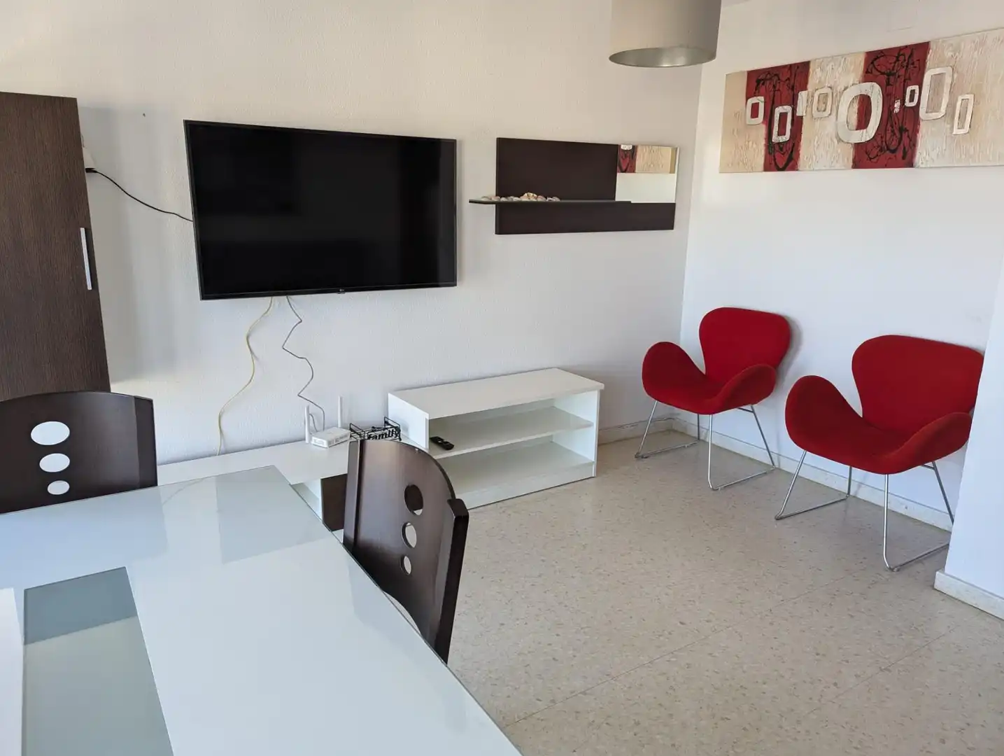 Sala de estar de Piso de alquiler en Puerto Real con Amueblado