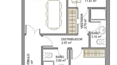 Photo 4 of Flat for sale in Los Surcos, El Cristo, Palencia Capital