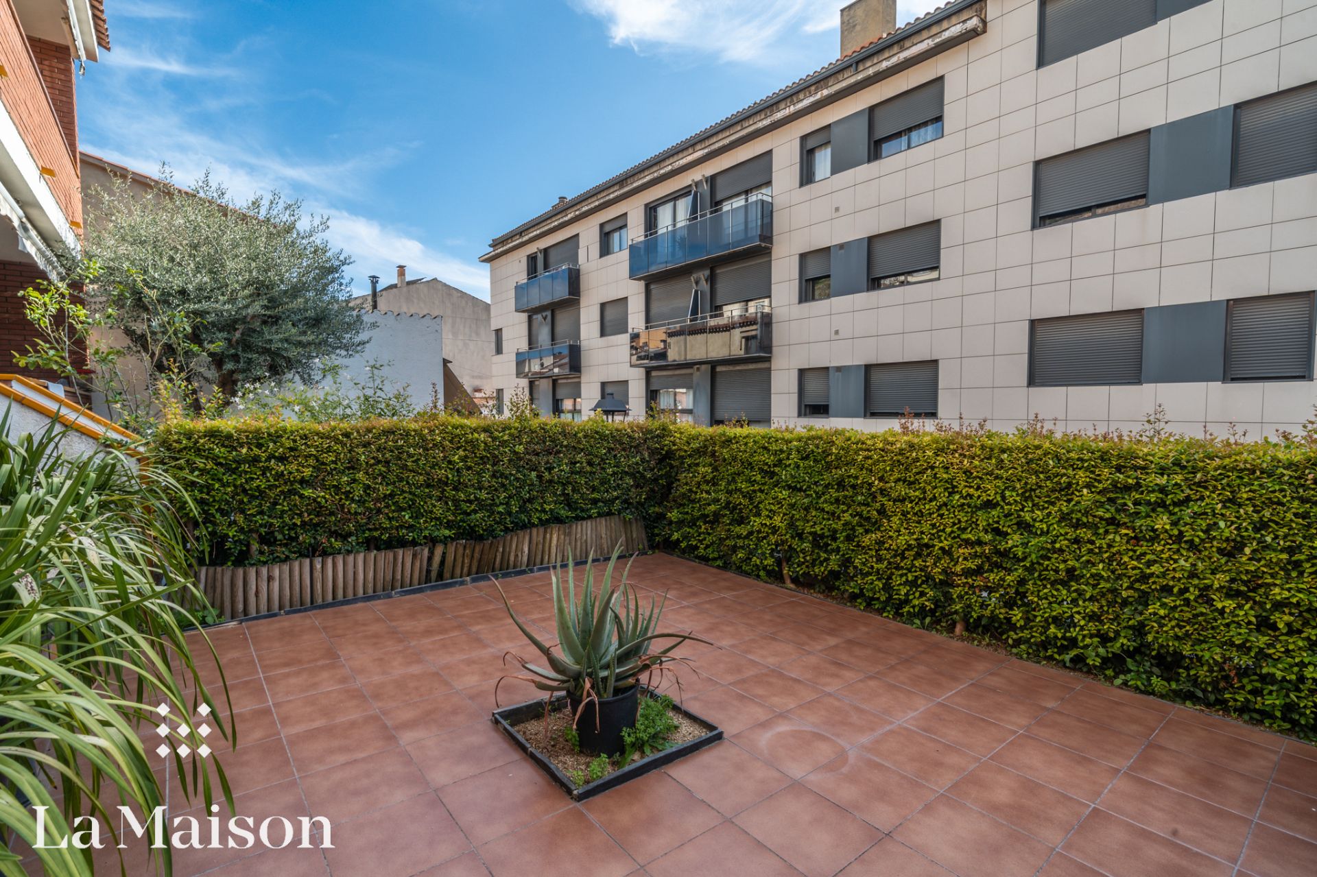 Terraza de Casa adosada en venta en Sant Andreu de Llavaneres con Aire acondicionado, Calefacción y Jardín privado