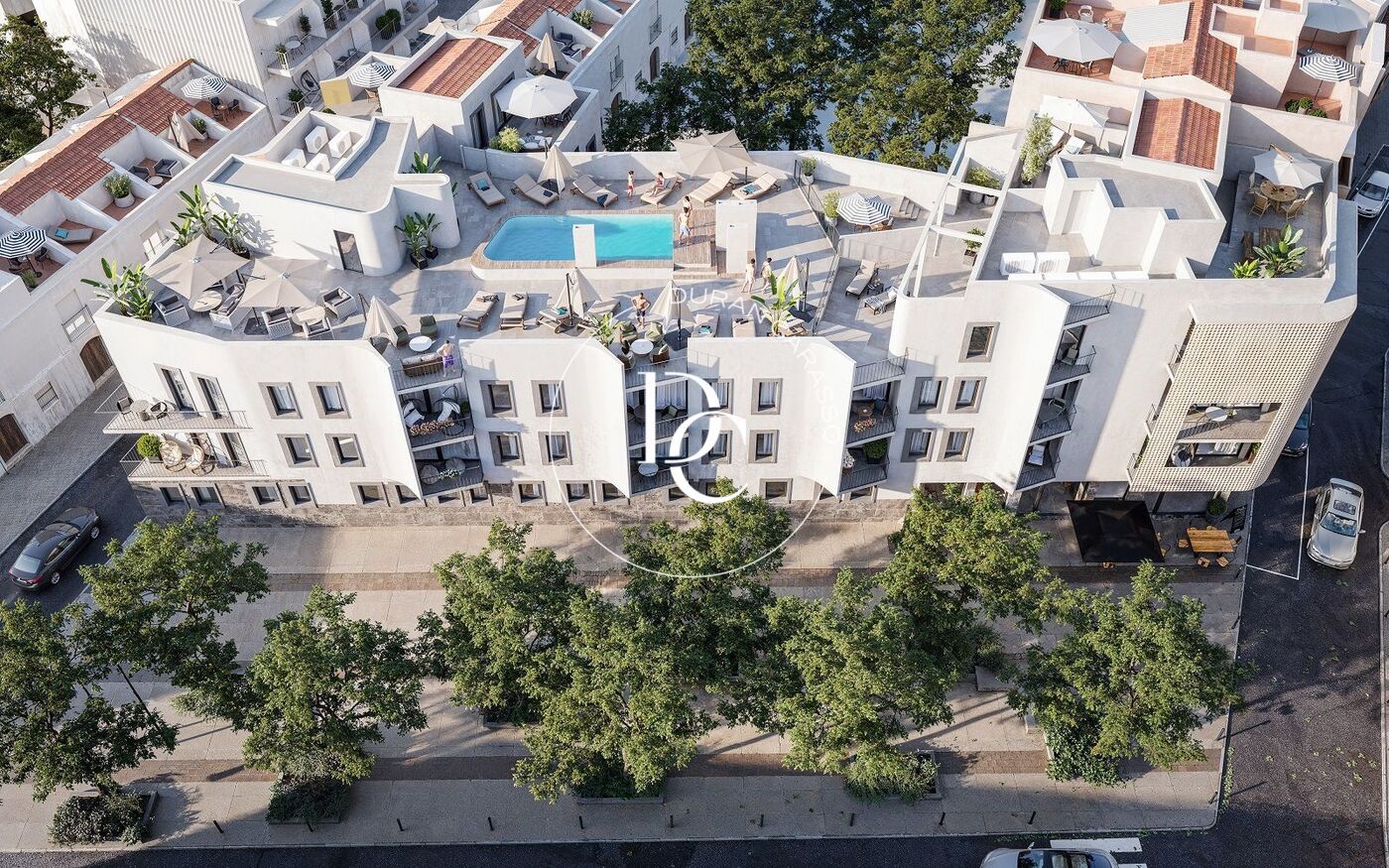 Exterior view of Duplex for sale in Vilanova i la Geltrú  with Air Conditioner