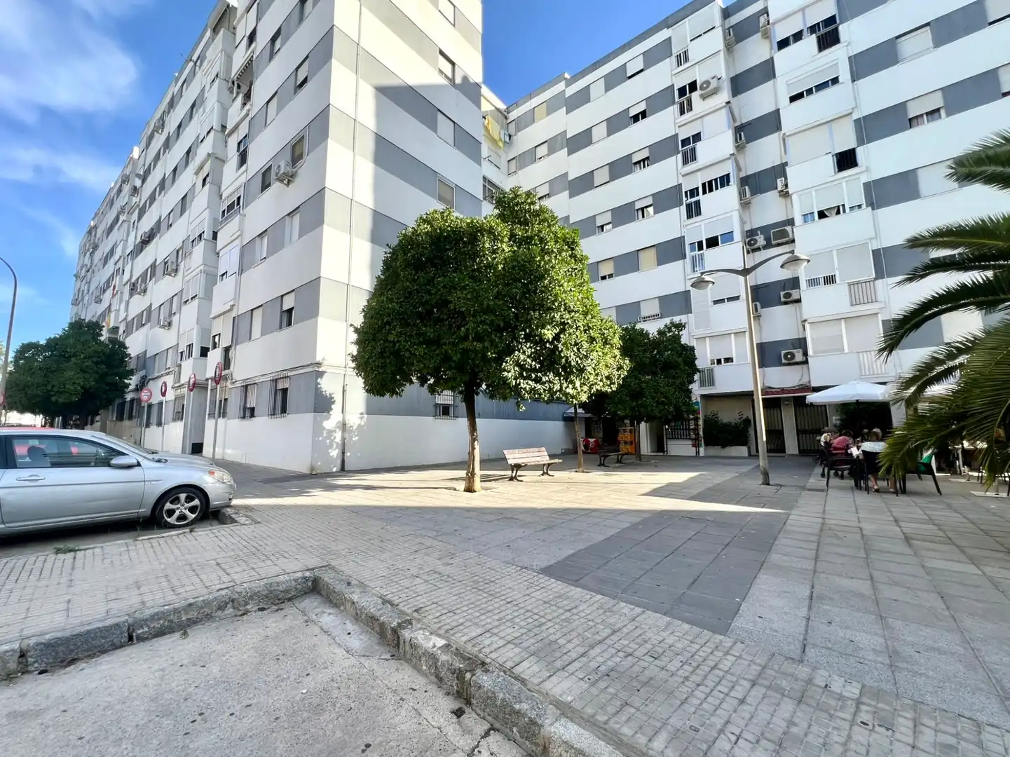 Vista exterior de Pis en venda en Jerez de la Frontera amb Aire condicionat, Terrassa i Moblat