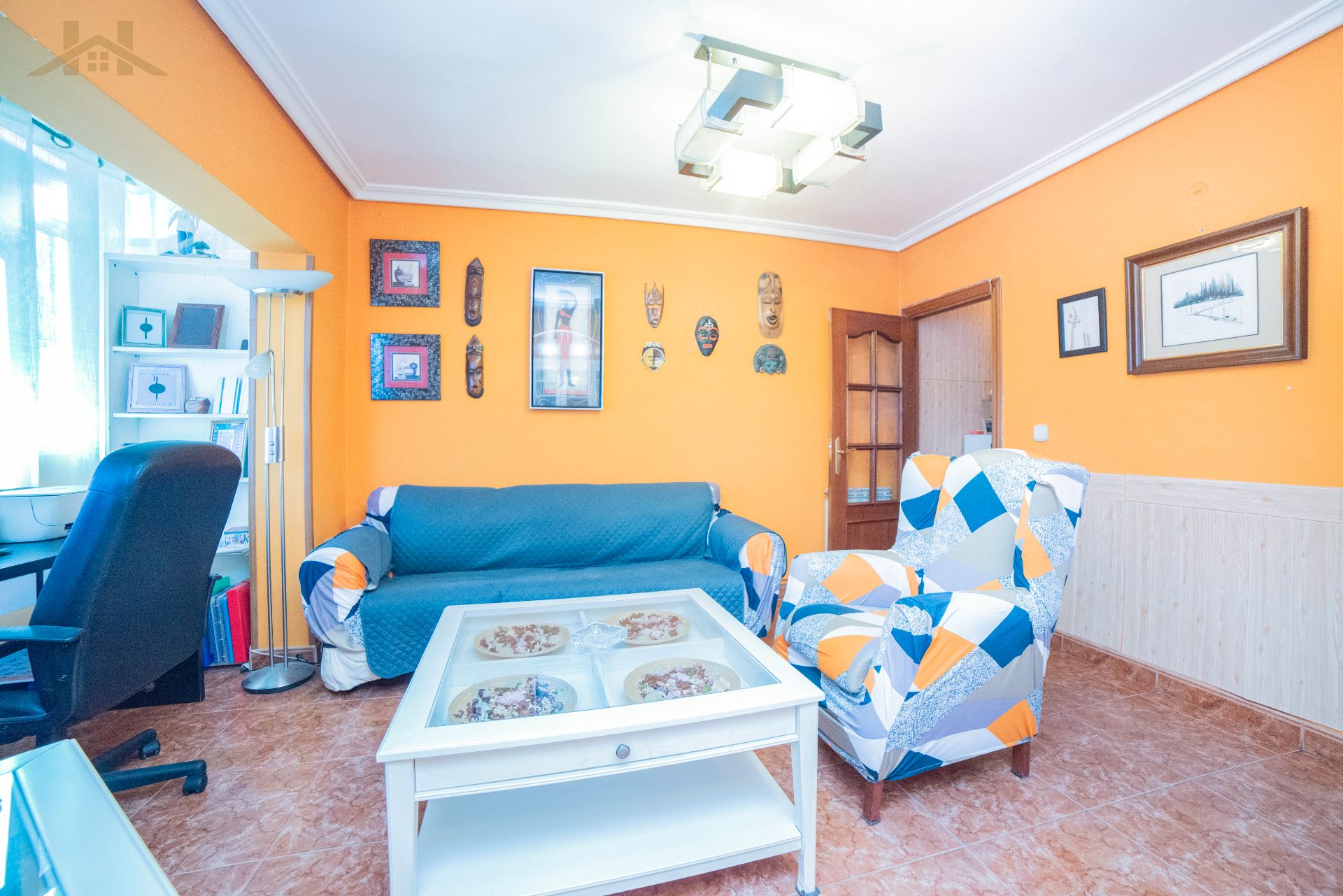 Living room of Flat for sale in Leganés  with Air Conditioner and Heating